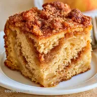 Moist Apple Cinnamon Coffee Cake with Streusel Topping