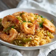 Cajun Shrimp Rice Casserole in 35 Minutes