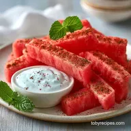 Chili Lime Watermelon Fries: Zesty and Crisp