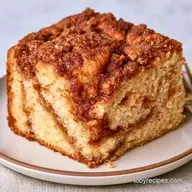 Tender Greek Yogurt Coffee Cake