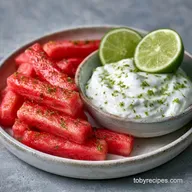 Watermelon Fries Greek Yogurt: 10 Min