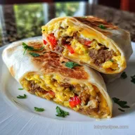 Make Ahead Breakfast Burritos: Fluffy and Flavorful