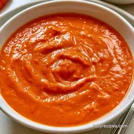 Roasted Red Pepper Soup in 45 Minutes