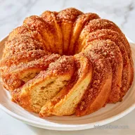 Tender Sour Cream Bundt Coffee Cake