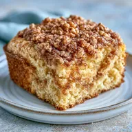 Sour Cream Coffee Cake with Walnuts