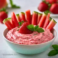 Strawberry Dip in 5 Minutes