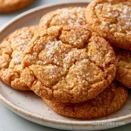 Sugar Topped Butter Cookies: Shatter Crisp