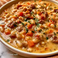 Tuscan White Bean Soup with Sausage