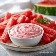 Watermelon Fries Yogurt Dip - 10 Minutes