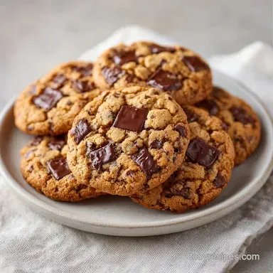 Chocolate Chunk Cookies in 25 Minutes Recipe Card