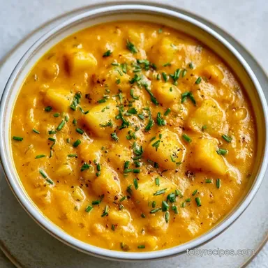 Cheesy Potato Soup in 35 Minutes