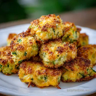 Cheesy Zucchini Tater Tots in 30 Minutes Recipe Card