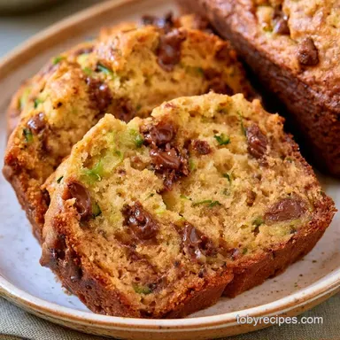 Chocolate Chip Zucchini Bread: Moist Recipe Card
