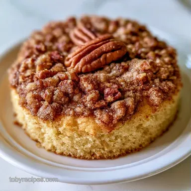 Cinnamon Streusel Coffee Cake: Tender Recipe Card