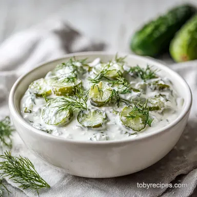 Dill Pickle Dip in 10 Minutes: Creamy Appetizer for 8 Servings Recipe Card