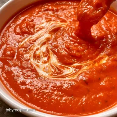Creamy Tomato Soup in 22 Minutes Recipe Card