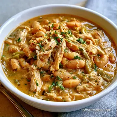White Chicken Chili in 45 Minutes Recipe Card