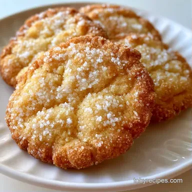 Crispy Sugar Cookies: Thin and Crunchy Recipe Card