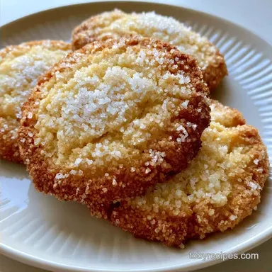 Crispy Sugar Cookies: Thin and Crunchy