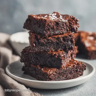 Chocolate Brownies in 35 Minutes with a Fudgy Molten Center Recipe Card
