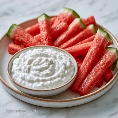 Watermelon Fries in 10 Minutes Recipe Card