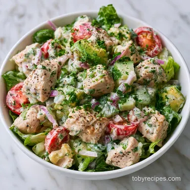 Turkey Salad Recipe in 15 Minutes Recipe Card