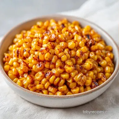 Mexican Street Corn Salad for 4 Servings Recipe Card