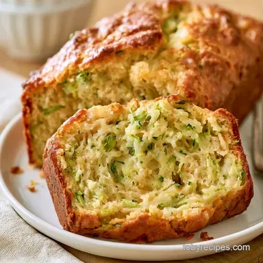One Bowl Zucchini Bread for 8 Servings Recipe Card