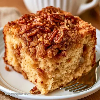 Pecan Sour Cream Coffee Cake in 60 Minutes Recipe Card