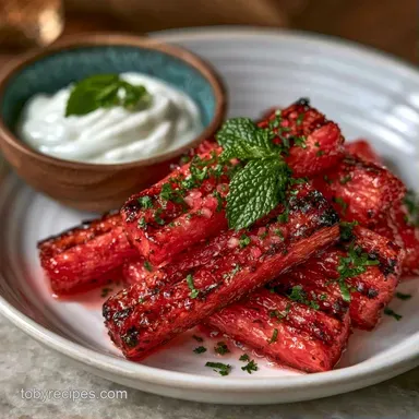 Watermelon Fries in 25 Minutes Recipe Card