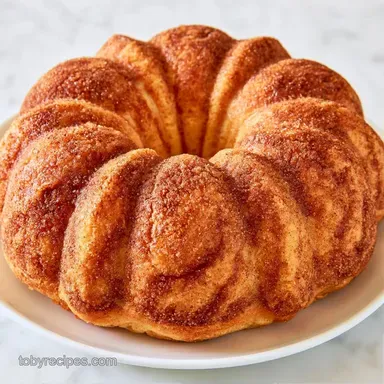 Sour Cream Bundt Coffee Cake for 12 Recipe Card