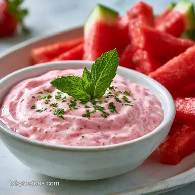 Strawberry Dip in 5 Minutes Recipe Card