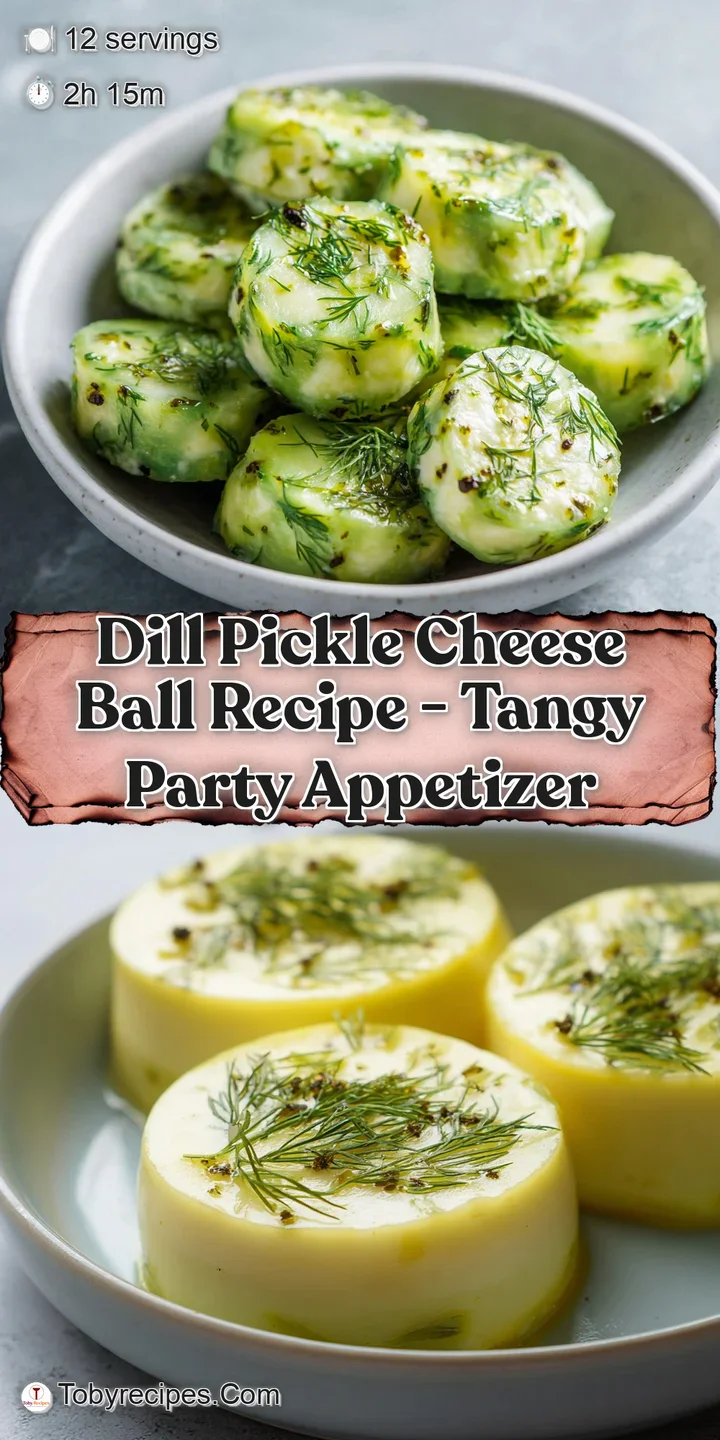 Close-up of a cheese ball with visible dill and pepper, showcasing its creamy texture.