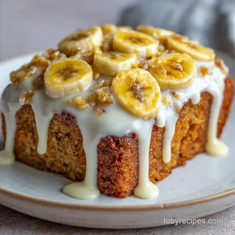 Buttermilk Banana Cake: Velvety and Moist