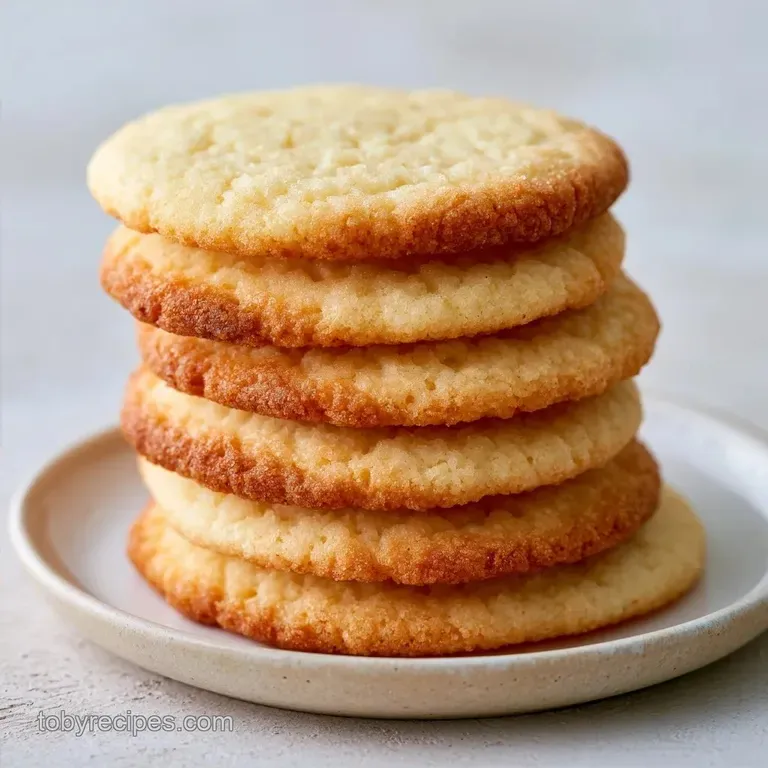 Classic Homemade Sugar Cookies: Soft and Buttery