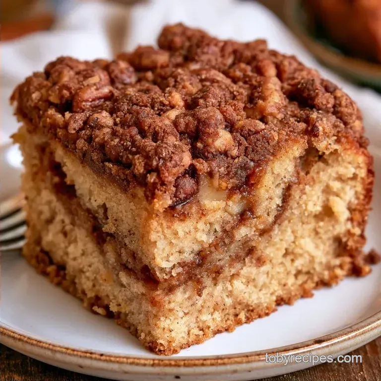 Coffee Flavored Coffee Cake with Espresso