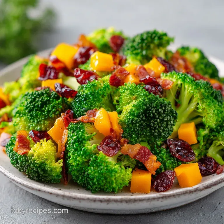 Broccoli Salad Recipe: Creamy and Crunchy