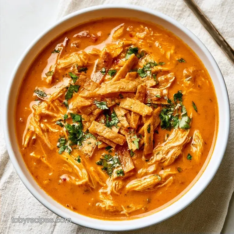 Creamy Chicken Tortilla Soup: Bold and Rich