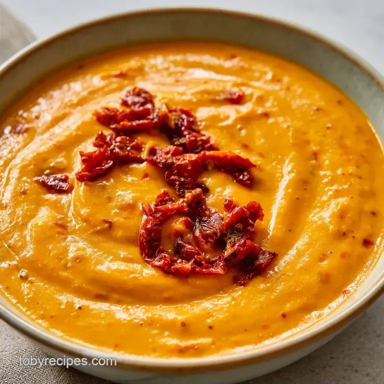 Creamy Tuscan Chicken Soup with Sun-Dried Tomatoes