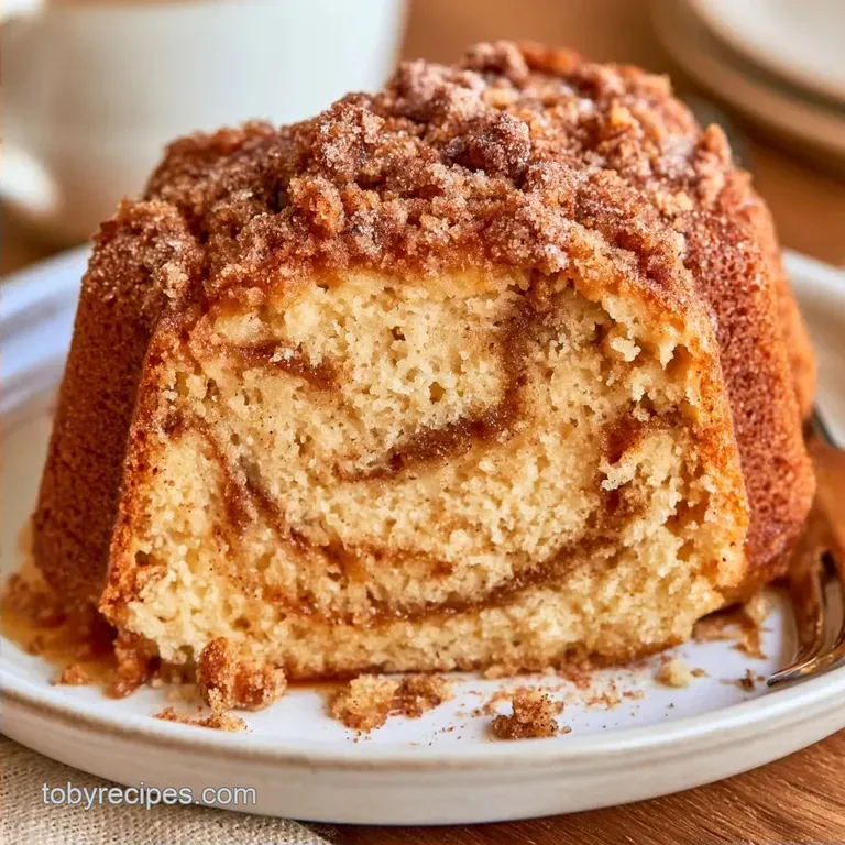Espresso Bundt Coffee Cake with Sour Cream