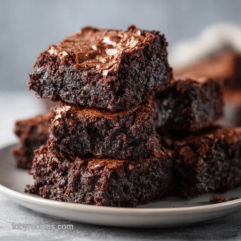 Homemade Chocolate Brownies: Fudgy and Rich