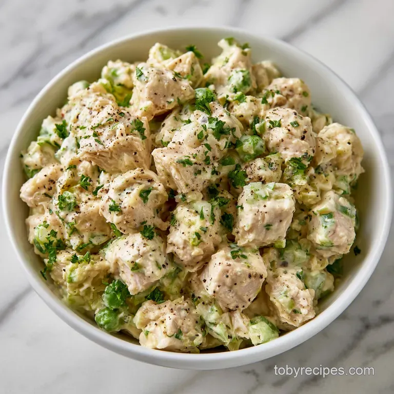 Leftover Turkey Salad: Zesty and Creamy