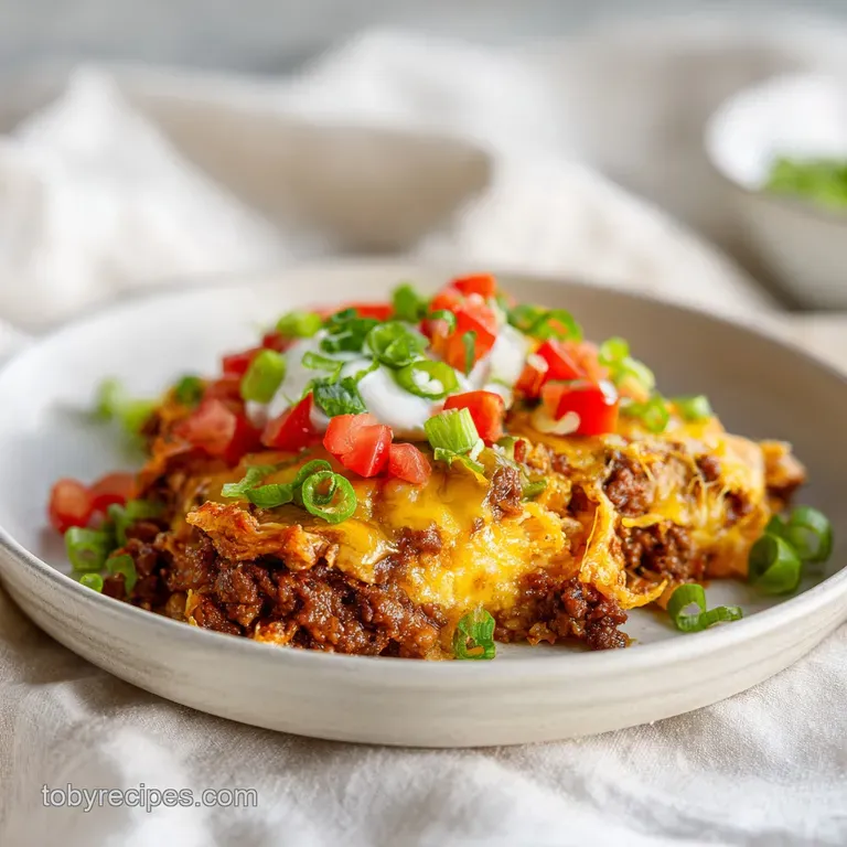 Low Carb Taco Casserole