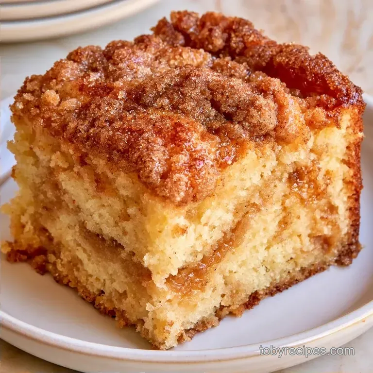 Tender Overnight Coffee Cake