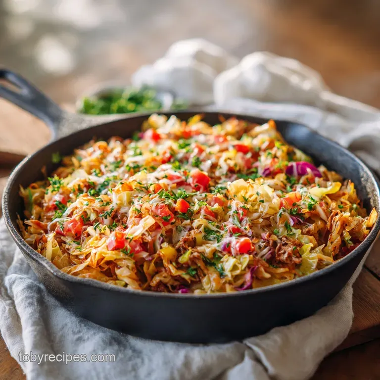 Stuffed Cabbage Casserole: Hearty and Baked